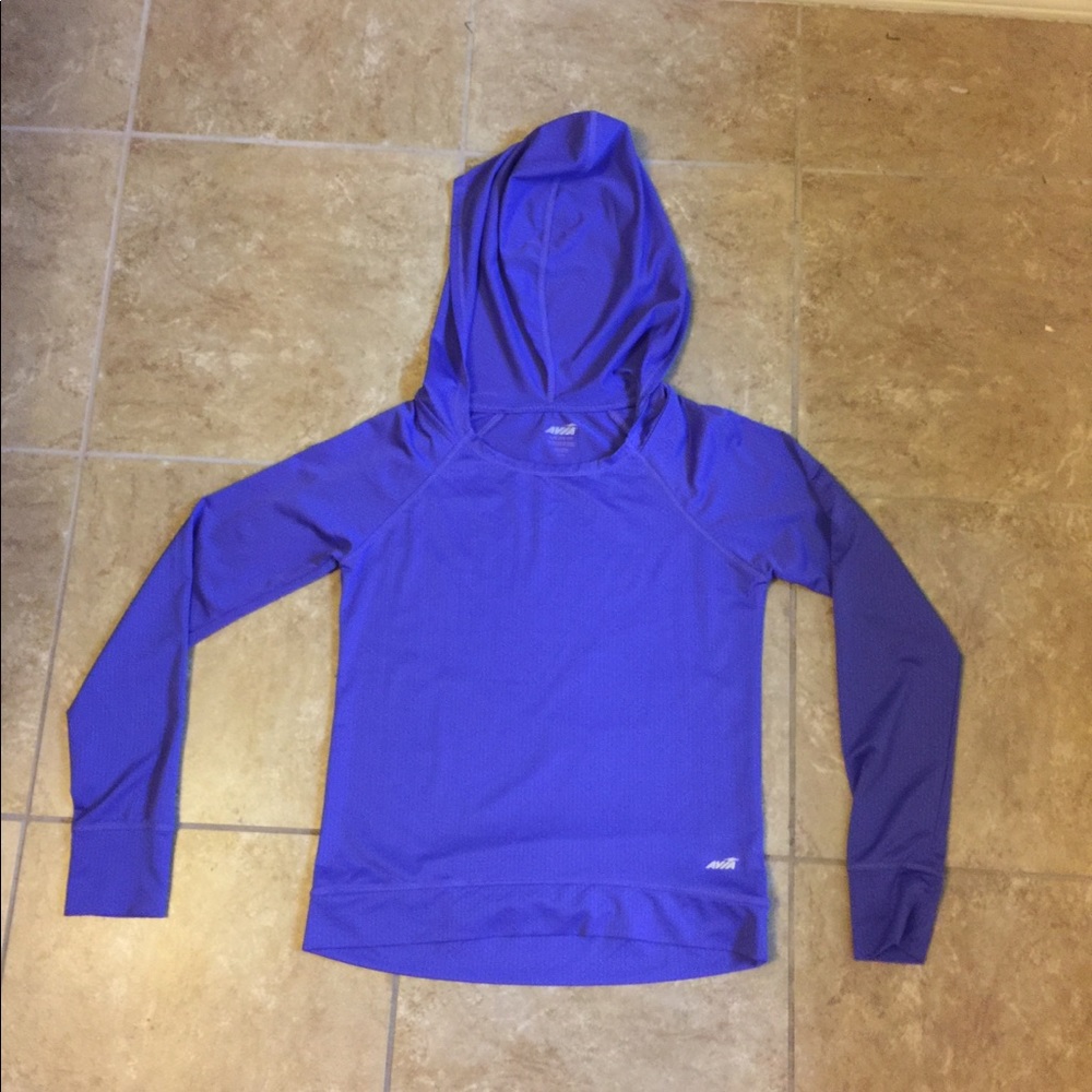 Avia Purple Hoodie Jacket Top Shirt XS